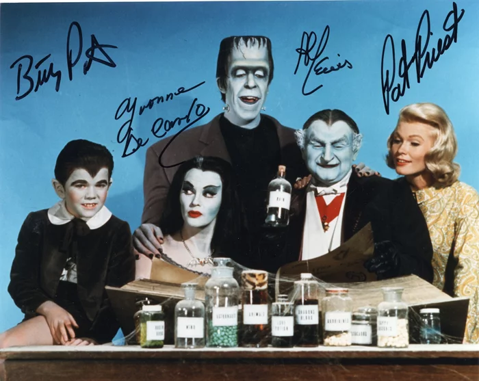 The Munsters autograph