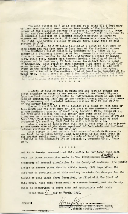 Harry Truman autograph