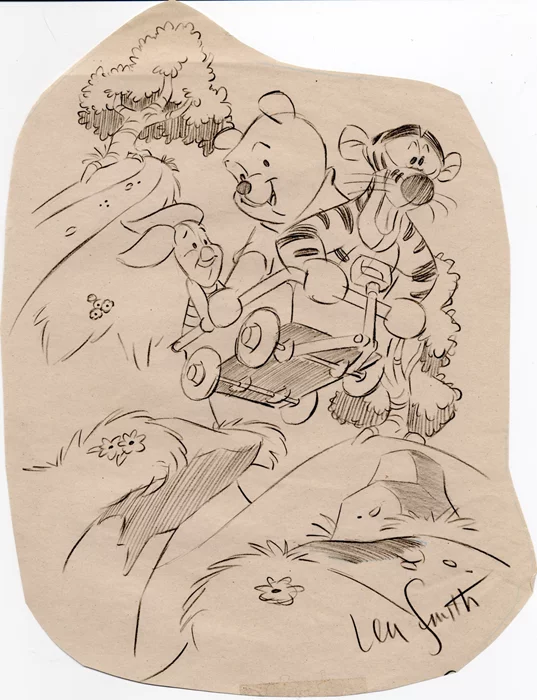 Len Smith autograph