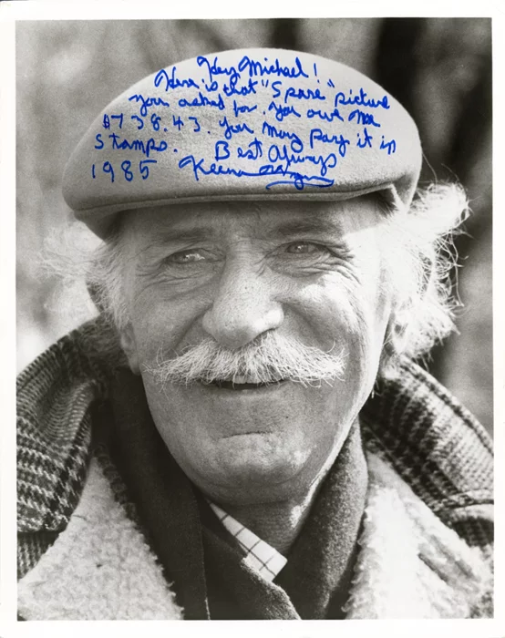 Keenan Wynn autograph