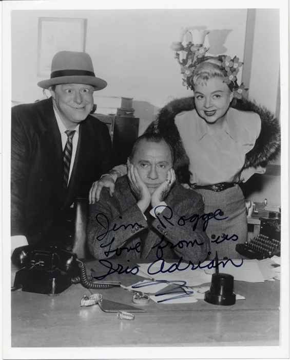 Iris Adrian autograph
