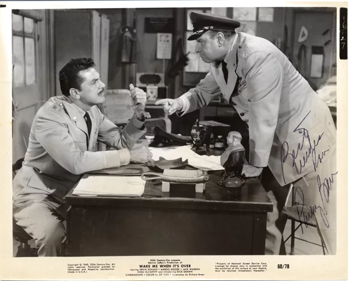 Parley Baer autograph