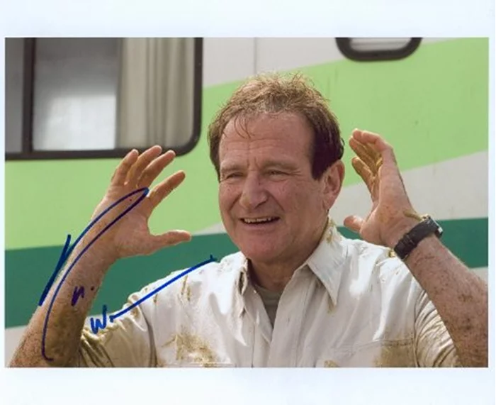 Robin Williams autograph