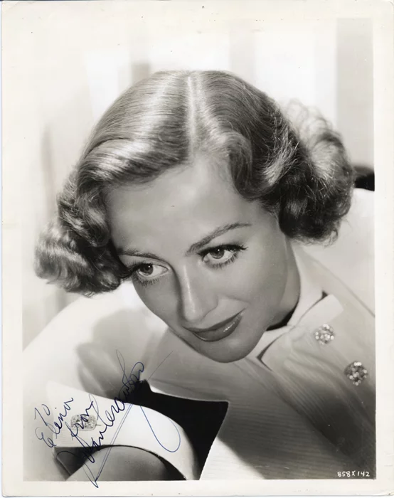 Joan Crawford autograph