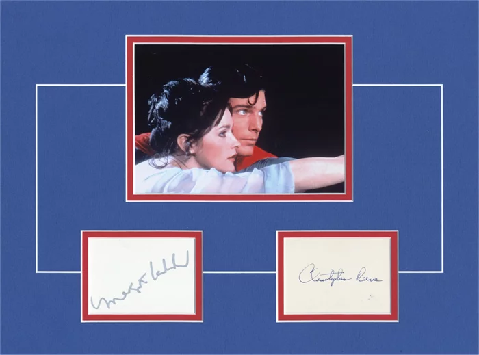Superman autograph