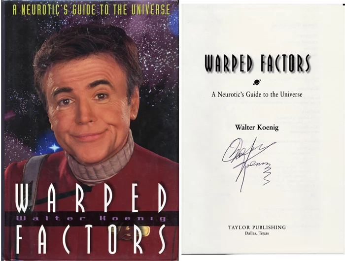Walter Koenig autograph