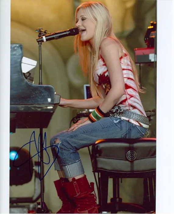 AJ Michalka autograph