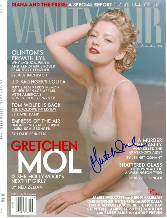 Gretchen Mol autograph
