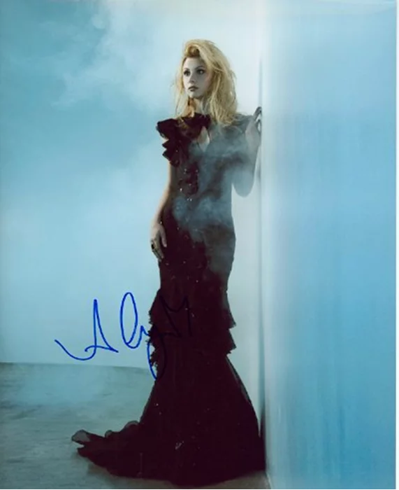 Aly Michalka autograph