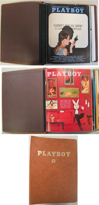 Vintage Playboy Magazine Collection autograph