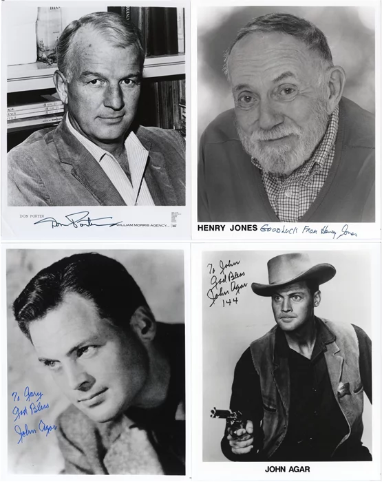 Deceased Actor Lot autograph