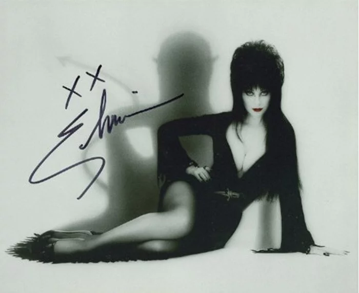 Elvira autograph