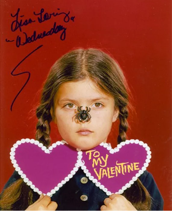 Lisa Loring autograph