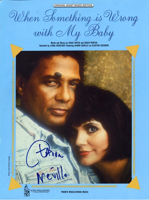 Aaron Neville autograph