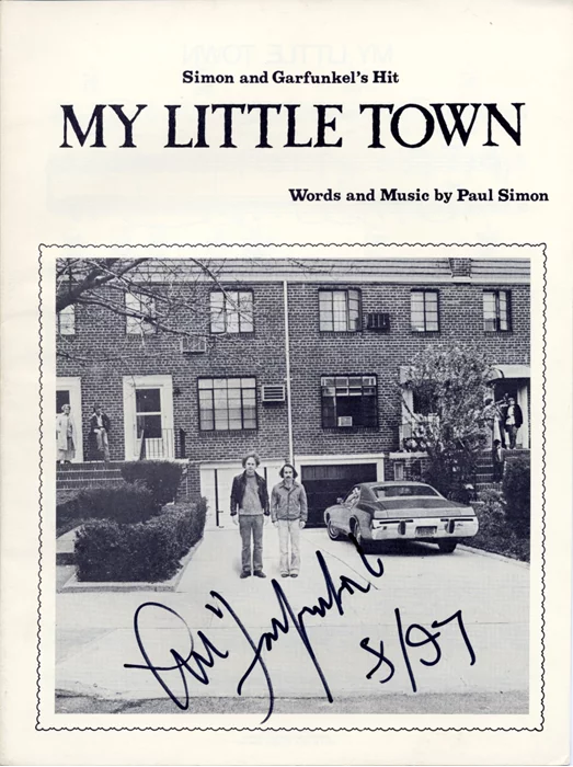 Art Garfunkel autograph