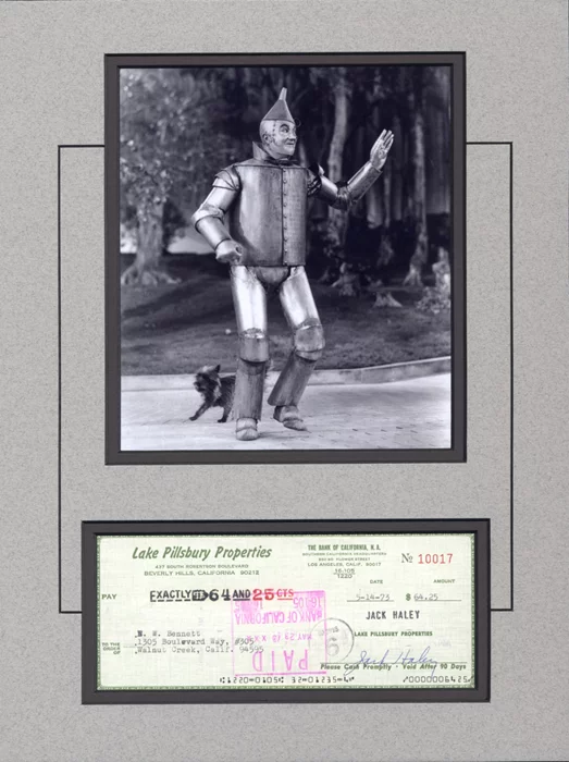 The Wizard of Oz autograph