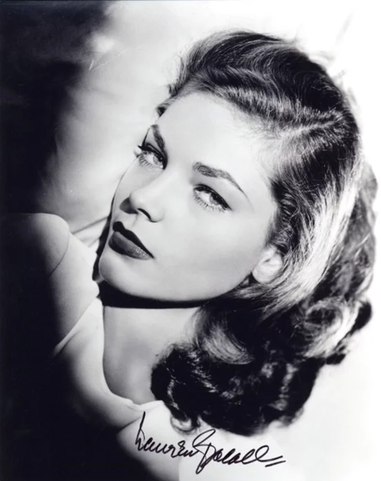 Lauren Bacall autograph