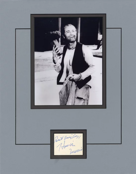 Howard Morris autograph