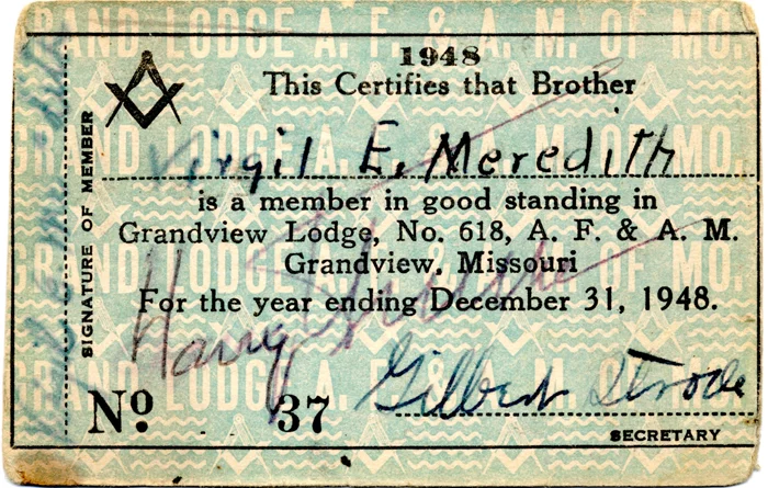 Harry S. Truman autograph
