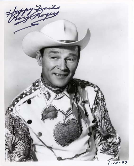 Roy Rogers autograph