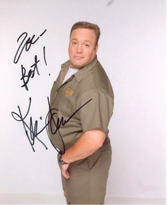 Kevin James autograph
