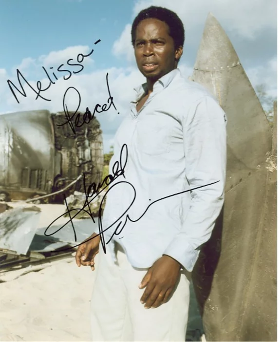 Harold Perrineau autograph
