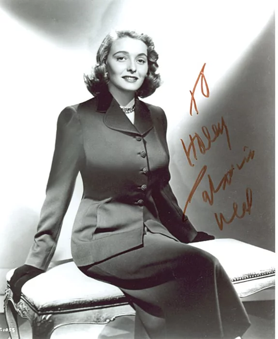 Patricia Neal autograph
