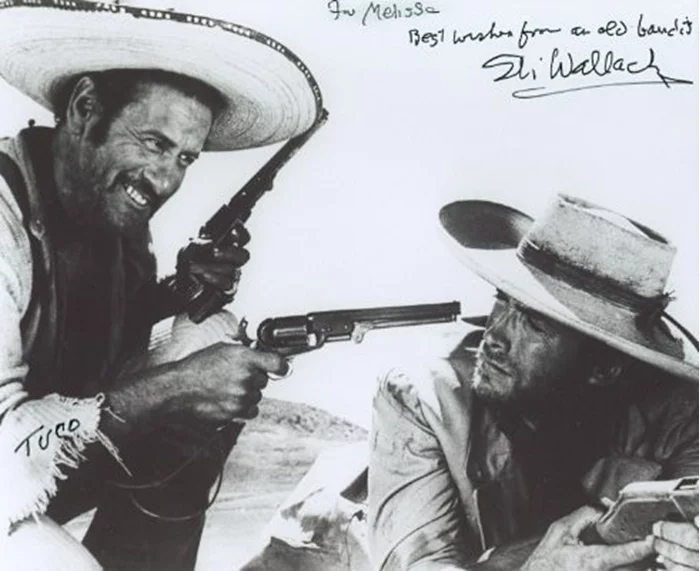 Eli Wallach autograph