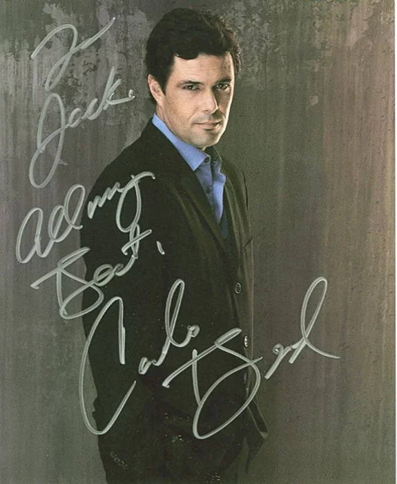 Carlos Bernard autograph