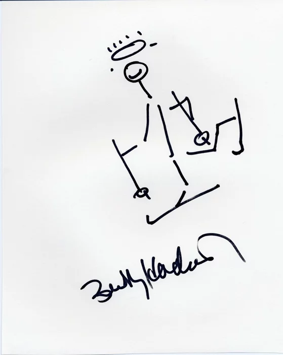 Buddy Hackett autograph