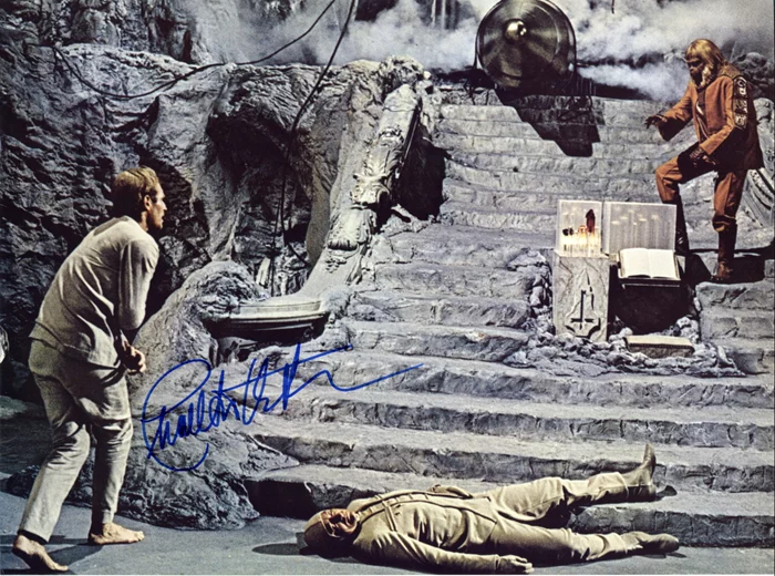 Charlton Heston autograph