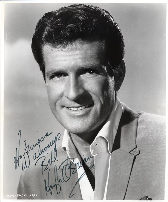 Hugh O'Brian autograph