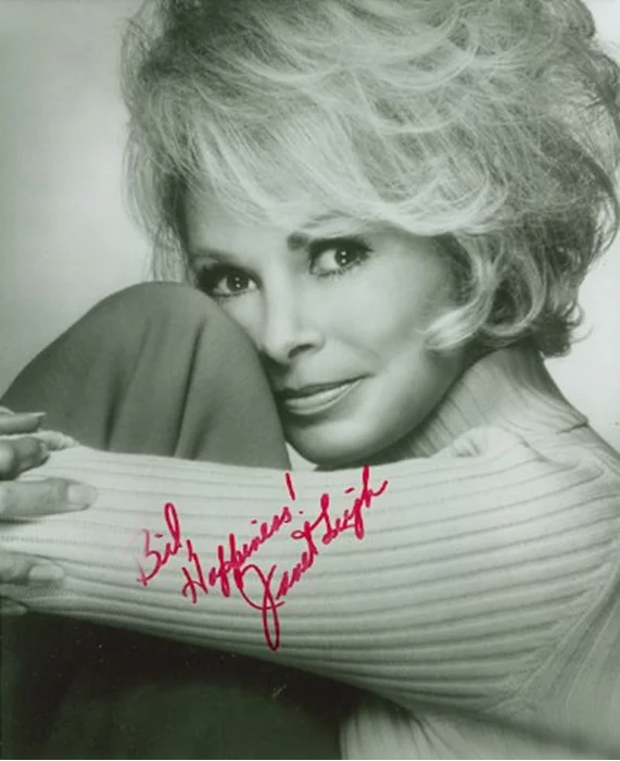 Janet Leigh autograph