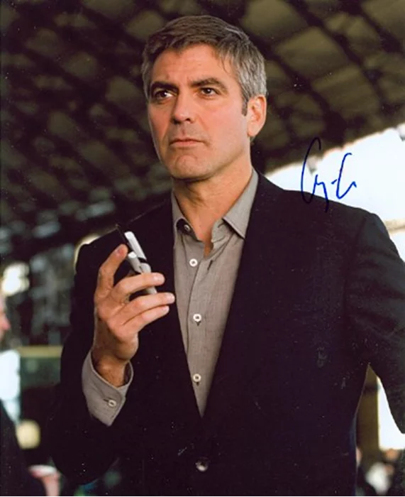 George Clooney autograph