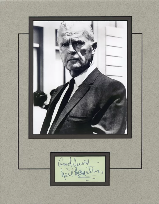 Neil Hamilton autograph
