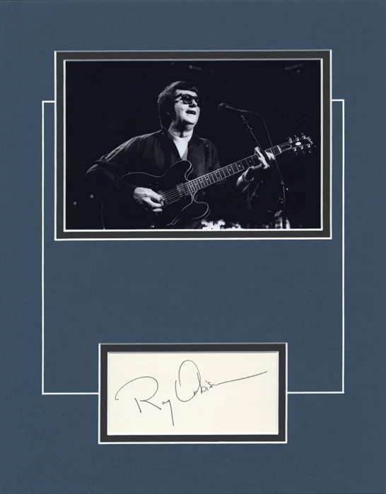 Roy Orbison autograph