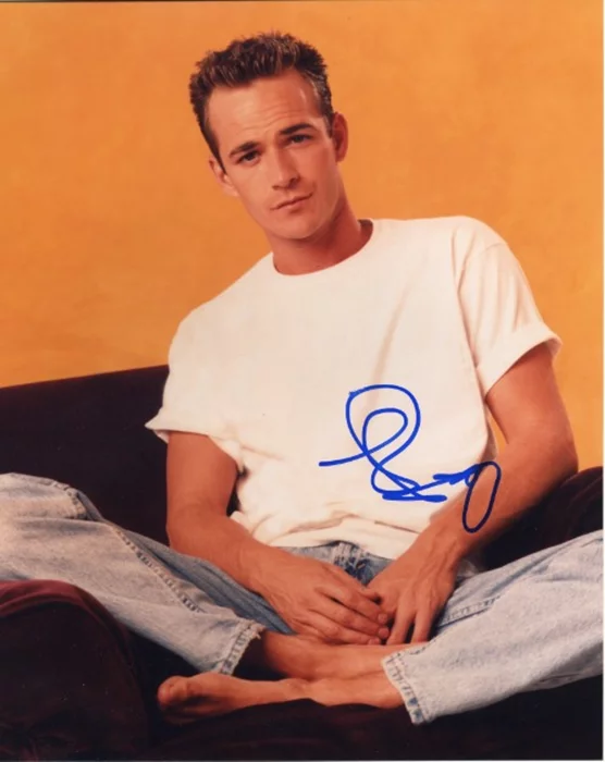 Luke Perry autograph
