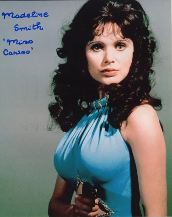 Madeline Smith autograph