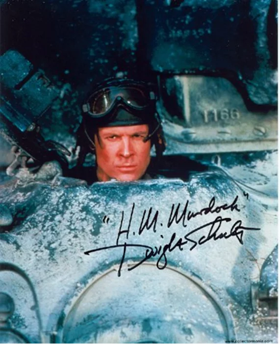 Dwight Schultz autograph