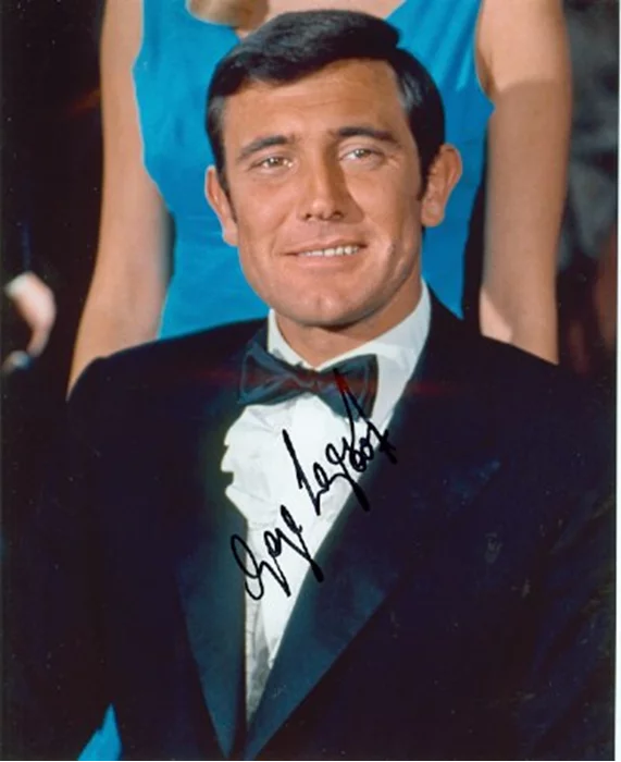 George Lazenby autograph