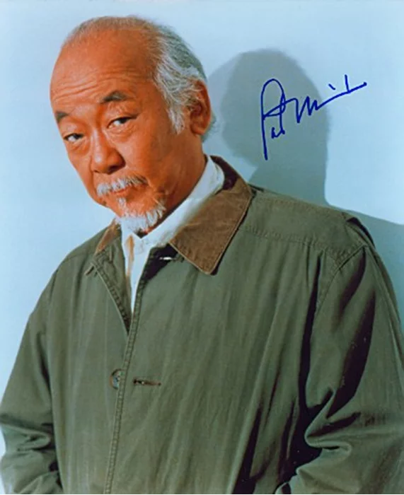 Pat Morita autograph