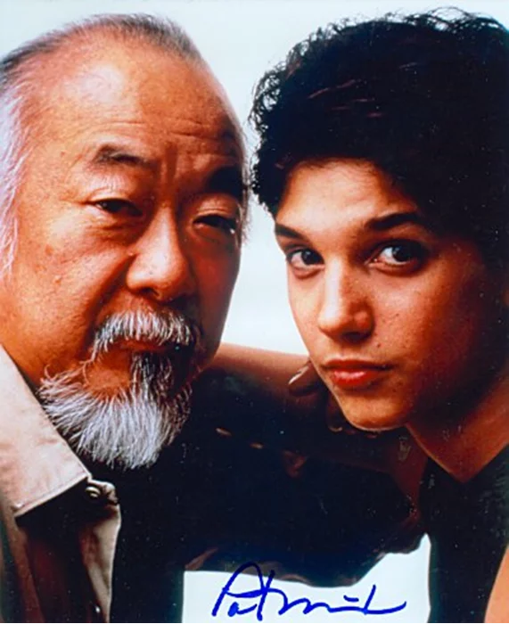 Pat Morita autograph