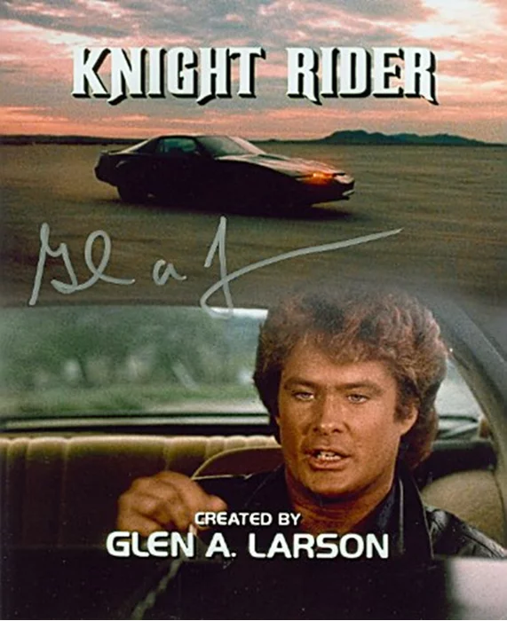 Glen A. Larson autograph