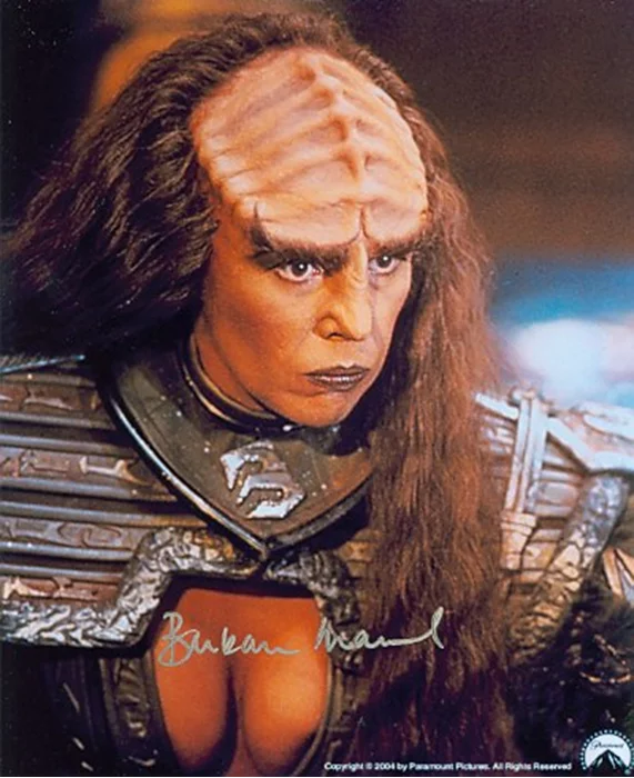 Barbara March autograph