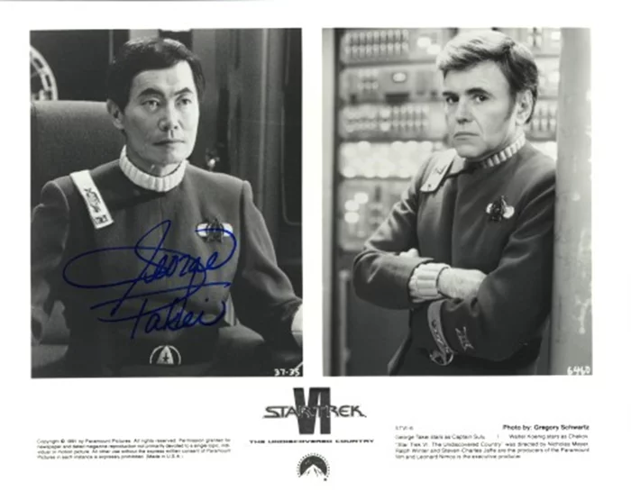 George Takei autograph