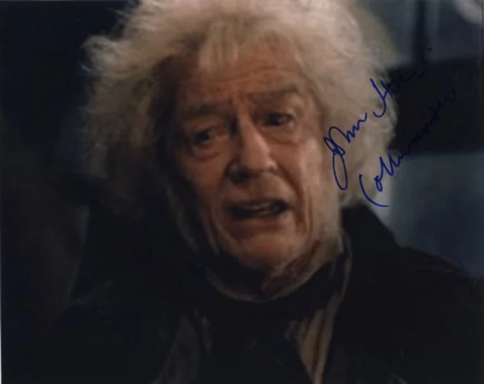 John Hurt autograph