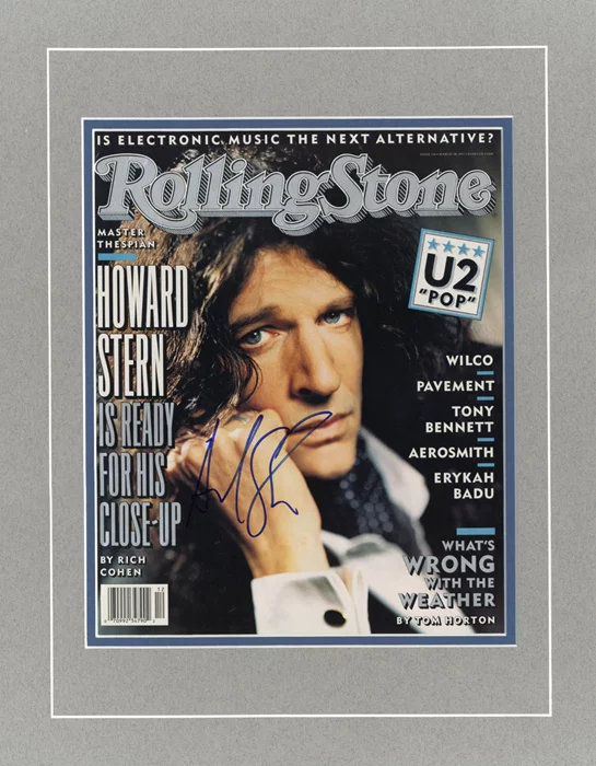 Howard Stern autograph