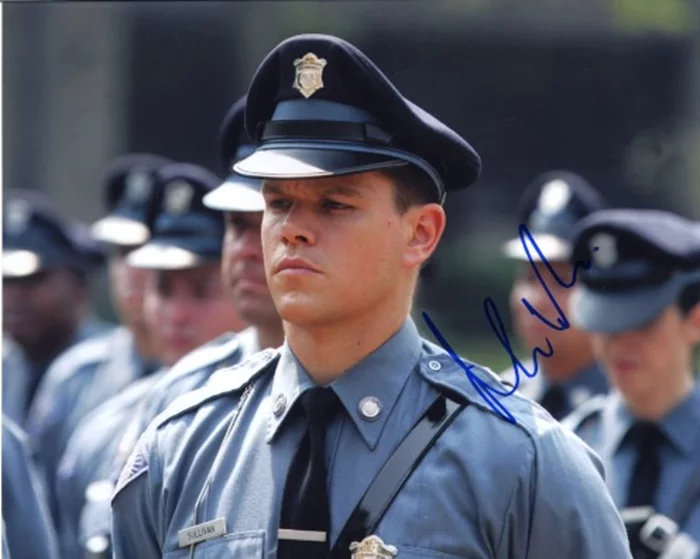 Matt Damon autograph