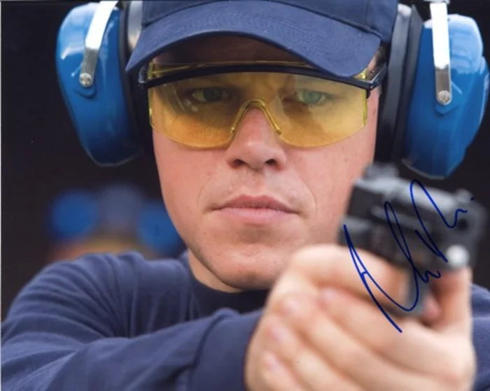 Matt Damon autograph