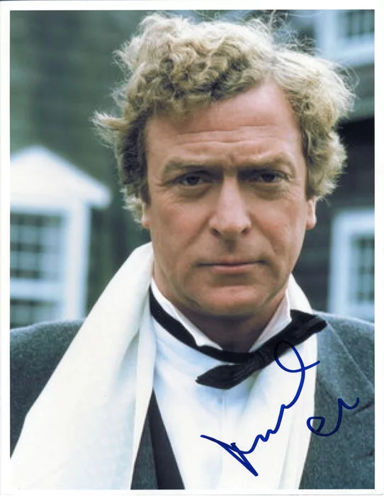 Michael Caine autograph